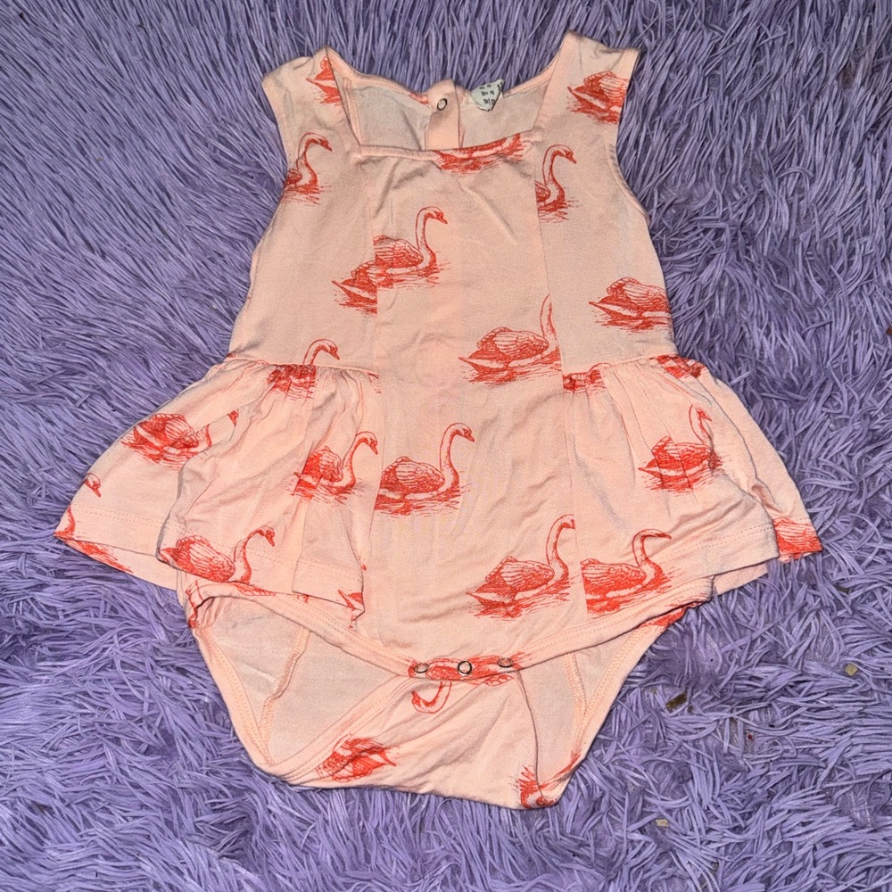 Kate Quinn Pink Flamingo Bodysuit